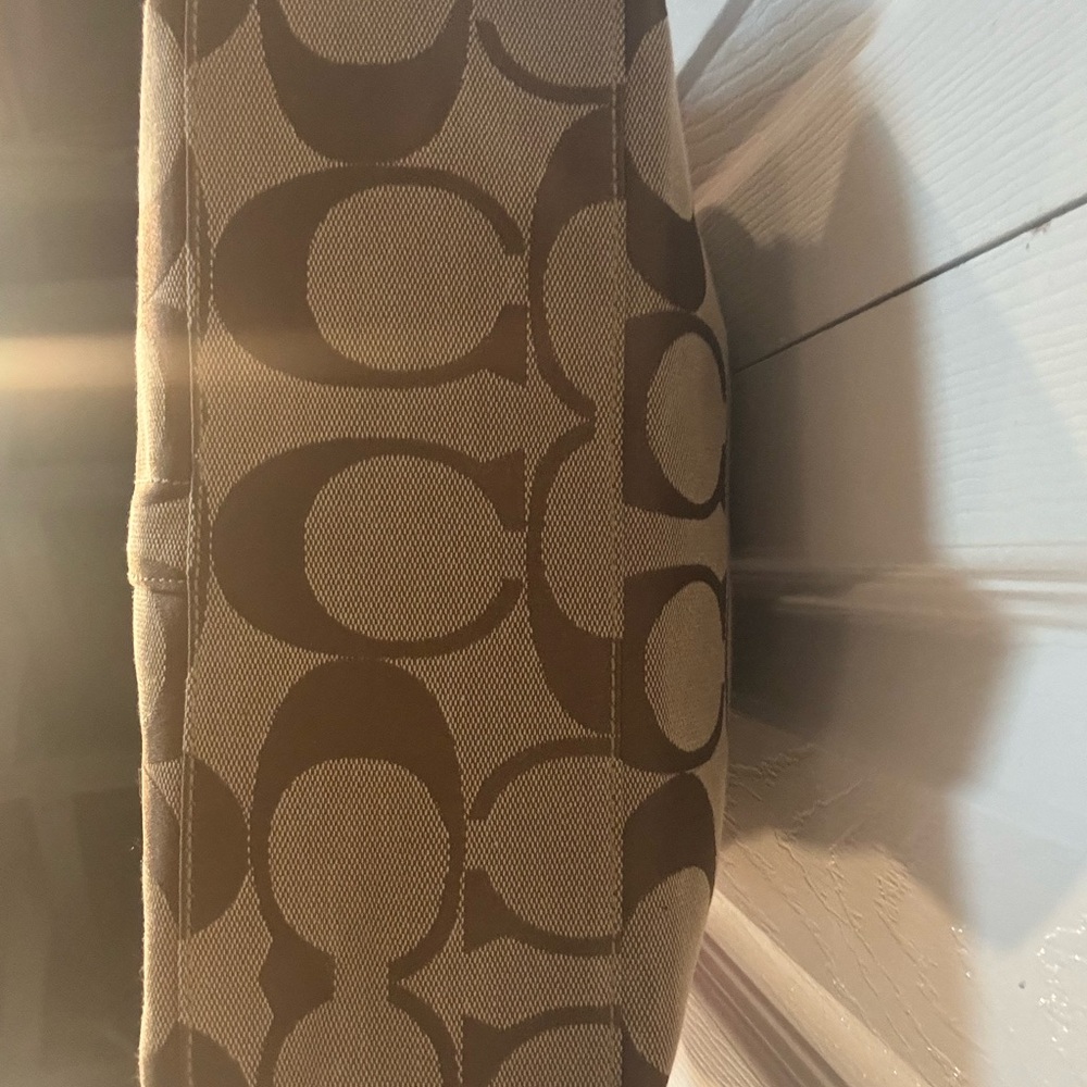 Coach Monogram Floral Tote - Picture 3 of 7